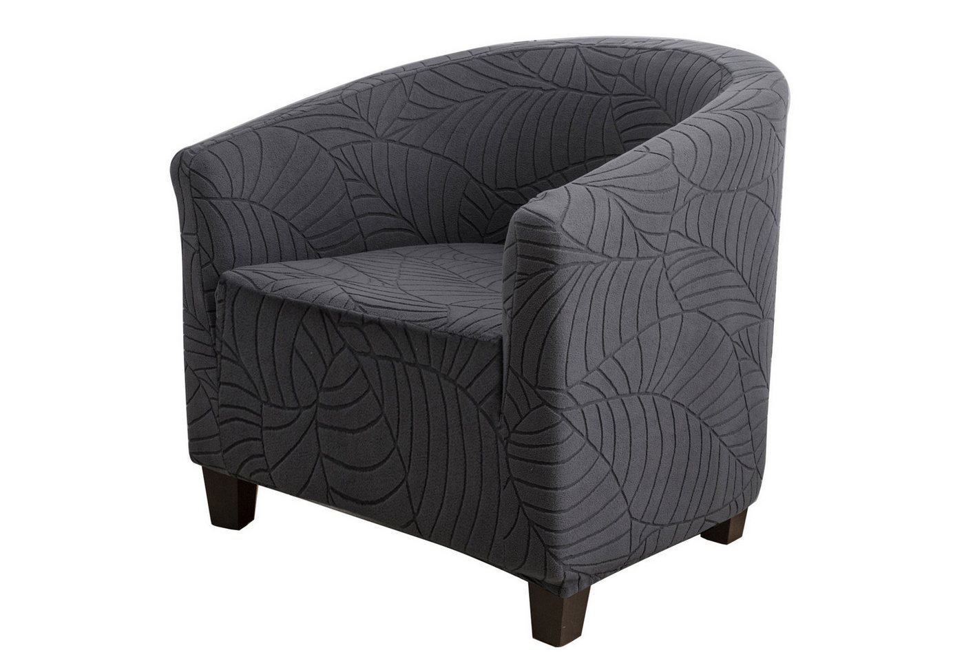 Refttenw Sofabezug 1-Sitzer 360° All-Inclusive Einteiliger Stuhlbezug Stretch-Sofabezug, Mit Armlehnen von Refttenw