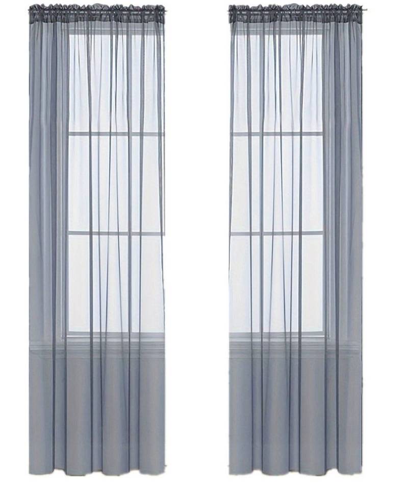 Refttenw Vorhang Halbverdunkelnde Transparente Atmungsaktive Tüllvorhänge, 1-St Refttenw Vorhang Halbverdunkelnde Transparente Atmungsaktive Tüllvorhänge, 1-St von Refttenw