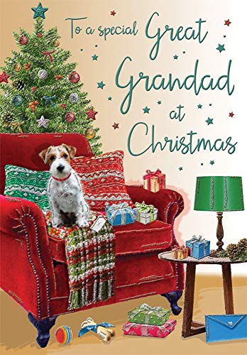 Weihnachtskarte „Great Grandad“ – 22,9 x 15,2 cm – Regal Publishing von Regal Publishing