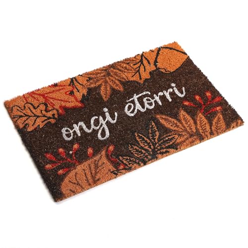Regala Feliz Autumn, Brown, Orange and Red Doormat 60 x 40 x 2 cm von Regala Feliz