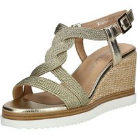Regarde Le Ciel Keilsandalette "Regarde Le Ciel Sandalen Leder/Textil" von Regarde le Ciel