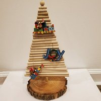 Natürliche Holz Verstellbare Weihnachtsbaum Natürliche Holz Verstellbare Weihnachtsbaum von RegeekDesign