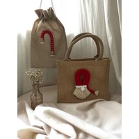 Jutesäckchen | Weihnachtsbeutel Nikolaussack Weihnachtssack Weihnachtstasche Verpackung Weihnachtsverpackung Geschenk Jutesäckchen | Weihnachtsbeutel Nikolaussack Weihnachtssack Weihnachtstasche Verpackung Weihnachtsverpackung Geschenk von Regenbogenglitzer