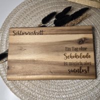 Frühstücksbrett, Schlemmerbrett, Schokolade Frühstücksbrett, Schlemmerbrett, Schokolade von Regenbogenmond