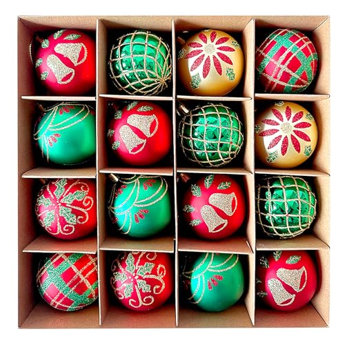 Regendeko Rot Grün Weihnachtskugeln Set Christbaumkugeln Kunststoff Weihnachten Dekoration Weihnachtsbaumschmuck Christmas Decorations Regendeko Rot Grün Weihnachtskugeln Set Christbaumkugeln Kunststoff Weihnachten Dekoration Weihnachtsbaumschmuck Christmas Decorations von Regendeko