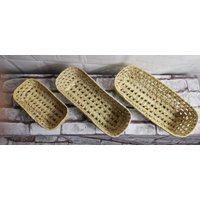 Körbe Aus Palmenblatt Servierkorb Geschenkkörbe Brotkorb Korb Set von RegenerativShop