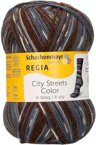 Schachenmayr Regia 4-Fädig Color, 100G hudson heights Handstrickgarne von Regia
