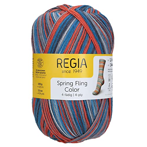 Regia 4-Fach Spring Fling Color 3810 - Spring Sky Color von Regia