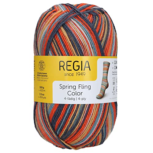 Regia 4-Fach Spring Fling Color 3814 - Daffodils Color von Regia
