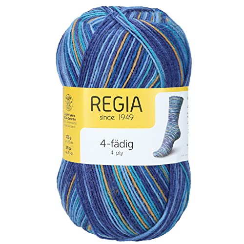 Regia Schachenmayr 4-Fädig Color, 100G Sauna Color Handstrickgarne von Regia