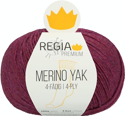 Schachenmayr Regia Premium Merino Yak, 100G raspberry Handstrickgarne von Regia