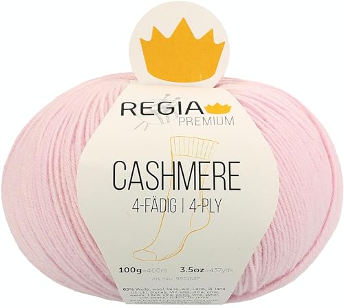 Regia Premium Cashmere, 100G parfait pink Handstrickgarne von Regia