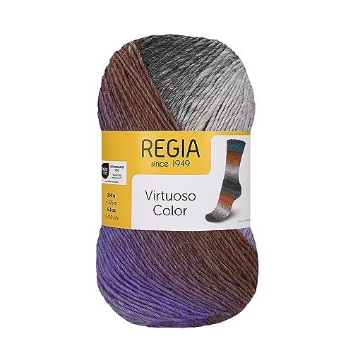 Regia Virtuoso Color ca. 375 m 03072 Lavender Fields 150 g Wolle-Polyamid-Mischung Garn Regia Virtuoso Color ca. 375 m 03072 Lavender Fields 150 g Wolle-Polyamid-Mischung Garn von Regia