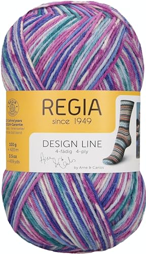 REGIA 4-fädig Design Line by ARNE & CARLOS 9801270-03653 star night Handstrickgarn, Sockengarn, 100g Knäuel REGIA 4-fädig Design Line by ARNE & CARLOS 9801270-03653 star night Handstrickgarn, Sockengarn, 100g Knäuel von Regia