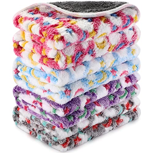 4 Stück wasserdichte Meerschweinchen-Decken, waschbar, Kleintier-Fleece-Bettwäsche, saugfähig, Meerschweinchenkäfig, wiederverwendbar, Haustier-Pinkelunterlage, Schlafmatte, Abdeckung für Hamster, 4 Stück wasserdichte Meerschweinchen-Decken, waschbar, Kleintier-Fleece-Bettwäsche, saugfähig, Meerschweinchenkäfig, wiederverwendbar, Haustier-Pinkelunterlage, Schlafmatte, Abdeckung für Hamster, von Reginary