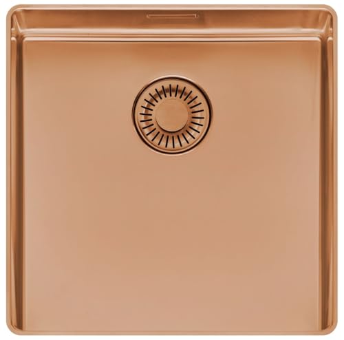 REGINOX R39519 Spüle NEW YORK SLIM 40X40 (L) OKG Comfort Copper II ab Schrankbreite 50 cm/Flächenbündig von Reginox