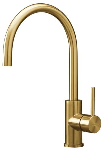Reginox Armatur R38949 CANO GOLD II mit Festauslauf, Edelstahl PVD-Beschichtung in neuer PVD Farbe 2025 / Einhebelmischer Reginox Armatur R38949 CANO GOLD II mit Festauslauf, Edelstahl PVD-Beschichtung in neuer PVD Farbe 2025 / Einhebelmischer von Reginox