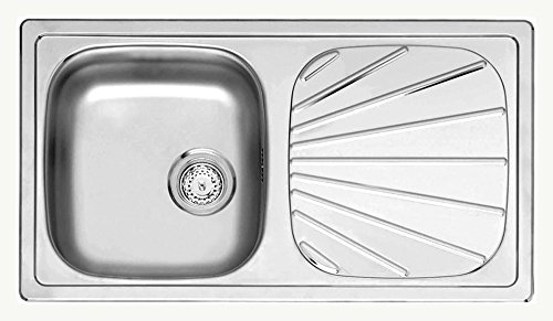 Reginox Comfort BETA 10 BAP OKG Edelstahlspüle - Ausschnittmaß 760 x 410 mm / Spüle Edelstahl von Reginox