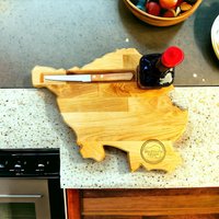 Saarlandbrett Aus Holz, Maggi Brettchen, Geschenkidee, Urlaubserinnerung Dem Saarland, Personalisiert Mit Namen, Geschenk Für Papa von RegioBrett