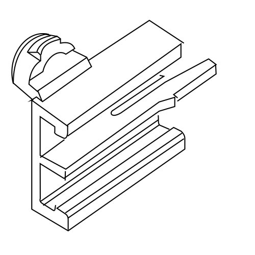 regiplast 600002 Sockel Halterung Schwimmerventil für Tank eurofutura 600/620/601 von Regiplast