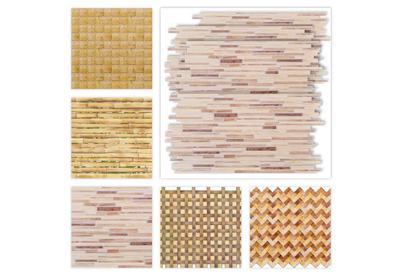 Regul Wanddekoobjekt 51972 (Dekorplatten aus PVC - Dekorative Wandpaneele mit 3D Look als Wandverkleidung - Holz Optik (1 Paneel) Holzoptik Wood 3D Wall Panels Deko) von Regul