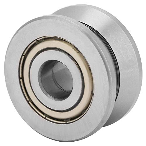 V-Nut-Spurrolle - 12 * 41 * 20 mm V-Nut-Spurrollenführung Versiegeltes Kugellager LV201ZZ von Regun