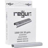 Regur 60714 Drahtringe 1000 St. Abmessungen (L x B) 10mm x 90mm von Regur