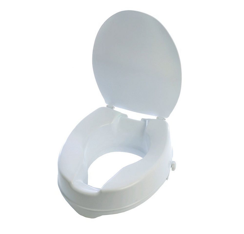 Rehaforum Medical Toiletten-Stuhl RFM Toilettensitzerhöhung mit Deckel von Rehaforum Medical