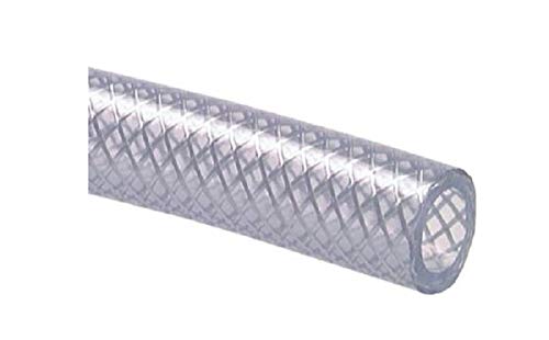 PVC Gewebeschlauch 6mm (ID) x 12mm (AD) 25m Schlauch Druckluftschlauch transparent von REHAU