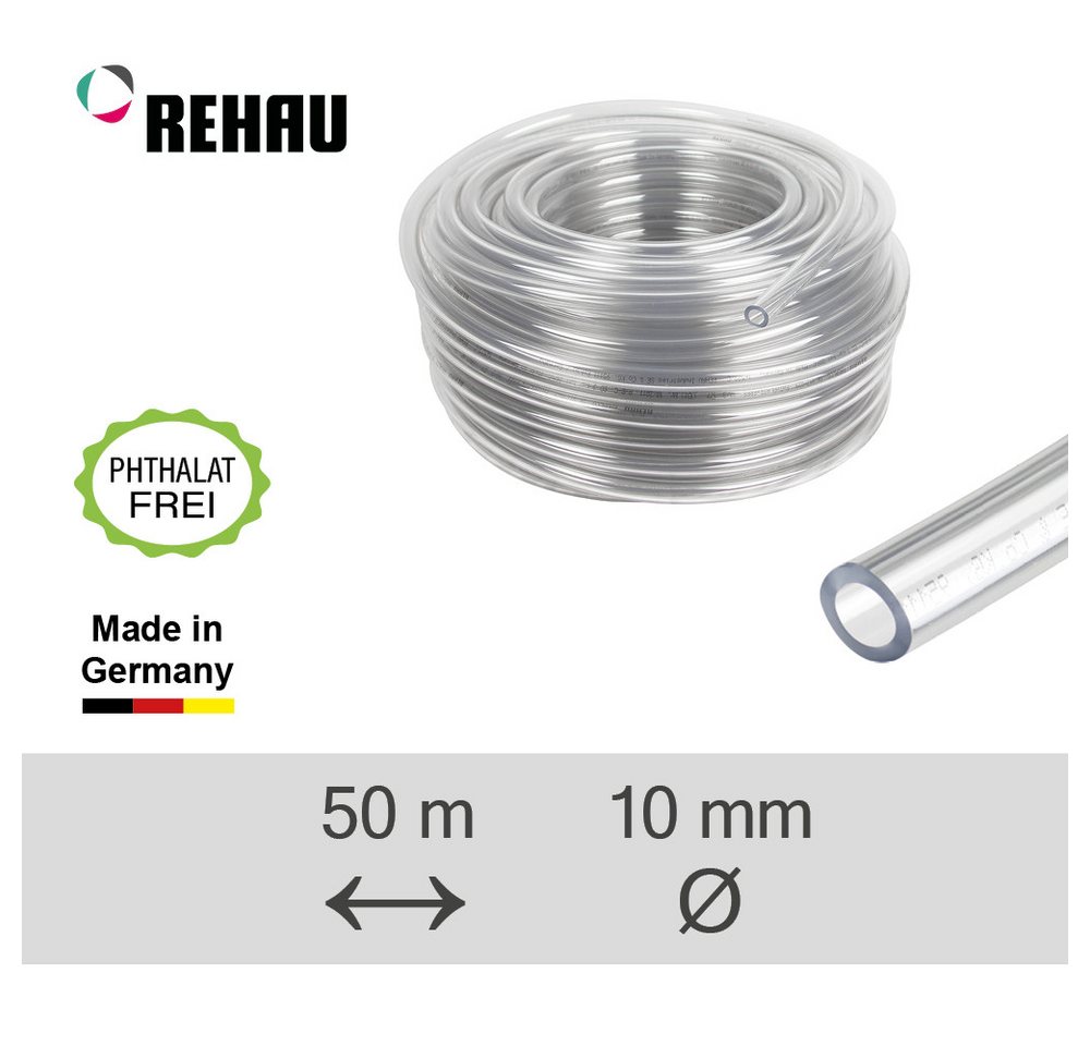 Rehau Gartenschlauch REHAU Getränkeschlauch Raualco ⌀ 10mm - 50m von Rehau