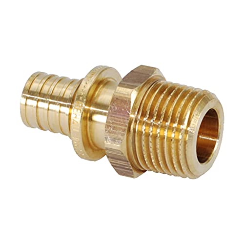 Rehau Rautitan RX Übergang mit AG, 16 mm x R 3/4"" (L15), Rotguss von REHAU
