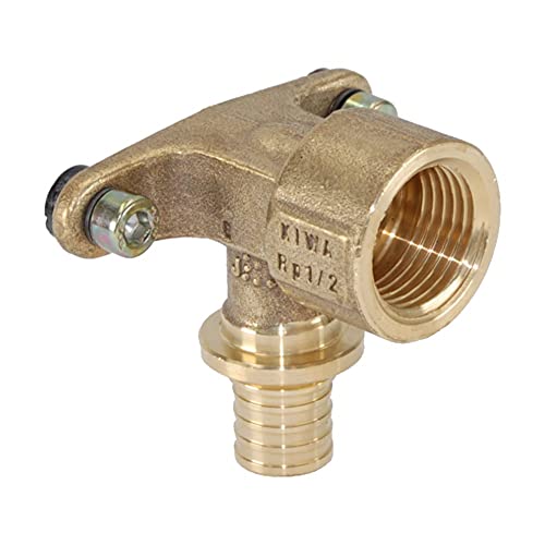 Rehau Rautitan RX Wandwinkel kurz mit IG, 16 mm x Rp 1/2"", Rotguss von REHAU