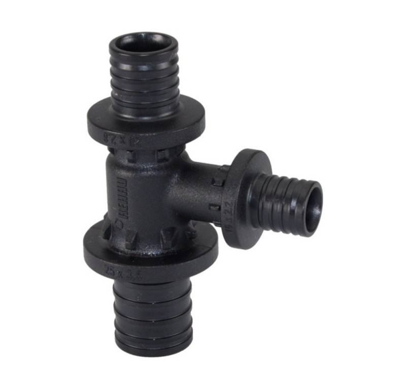 Rehau Wasserrohr Rehau Rautitan PX T-Stück, Abgang und Durchgang reduziert, 32-25-20 mm von Rehau