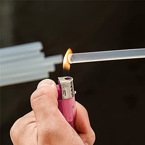 Reheyre 10 Stück Heiß schmelz kleber 7mm x 100mm Heiß kleber Reparatur werkzeuge für Heißkleber pistolen Transparent von Reheyre