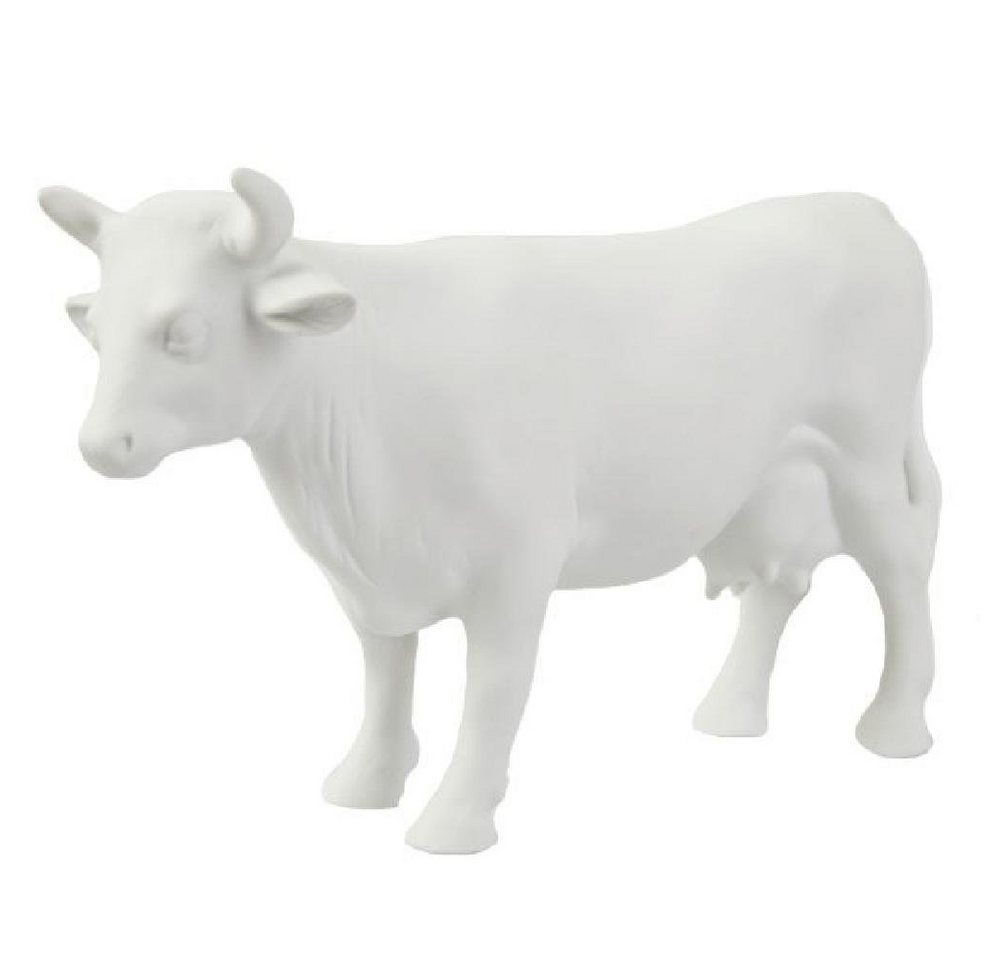 Reichenbach Dekoobjekt Porzellanfigur Kuh Weiß von Reichenbach