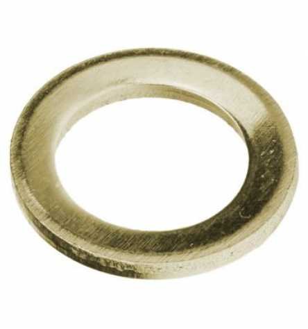 ISO 7092 Scheiben 16 (17x28x2,5), für Zylinderschrauben, Messing blank 100 Stück von Reidl