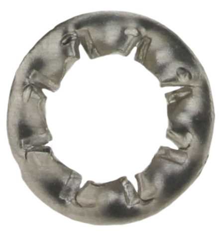 Reidl Fächerscheiben 17 mm Außendurchmesser 26 DIN 6798 Austenitische Federstähle (z.B. 1.4310) blank 10 Stück von Reidl