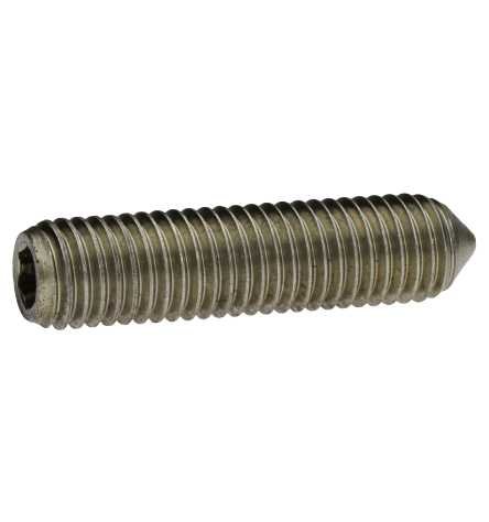 Reidl Gewindestifte mit Innensechskant und Spitze 8 x 20 mm DIN 914 A4 blank 25 Stück Reidl Gewindestifte mit Innensechskant und Spitze 8 x 20 mm DIN 914 A4 blank 25 Stück von Reidl