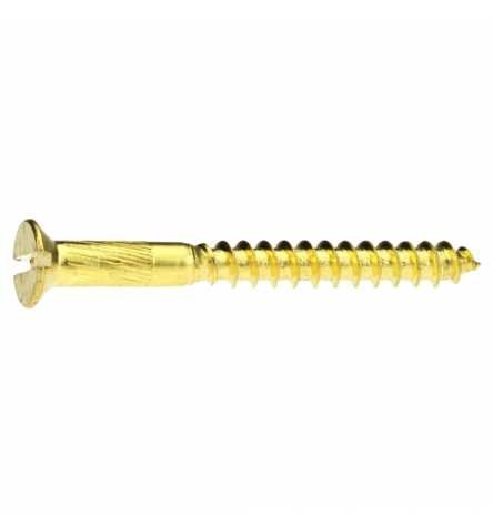 Reidl Holzschraube Senkkopf 2,5 x 20 mm DIN 97 Messing blank 10 Stück von Reidl