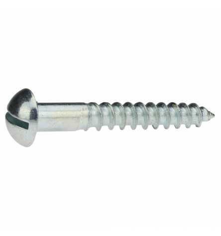 Reidl Holzschraube halbrund 1,6 x 8 mm DIN 96 Stahl galv. verzinkt farblos 10 Stück von Reidl