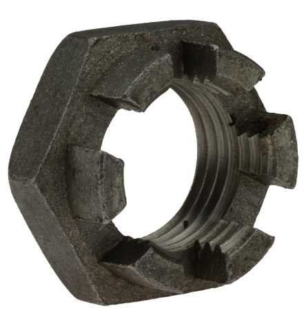 Reidl Kronenmuttern niedrige Form M 22 x 1,5 mm DIN 937 14 H blank 1 Stück von REIDL FASTENER