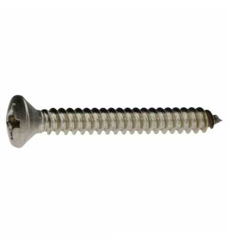 Reidl Linsensenkkopf Blechschrauben 4,8 x 19 mm DIN 7983 A2 blank 10 Stück von Reidl