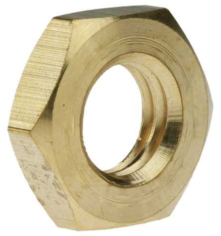 Reidl Sechskantmuttern mit Fase M 3 DIN 439 Messing blank 200 Stück von Reidl