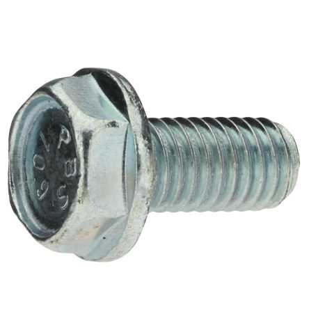 Reidl Sechskantschrauben mit Flansch 8 x 16 mm DIN 6921 10.9 galv. verzinkt farblos 10 Stück von REIDL FASTENER