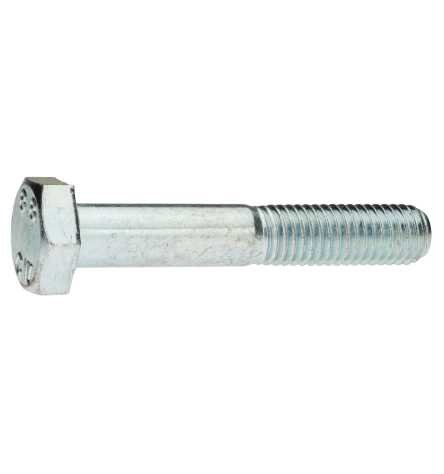 Reidl Sechskantschrauben mit Schaft 16 x 80 mm DIN 931 8.8 galv. verzinkt farblos 1 Stück von Reidl
