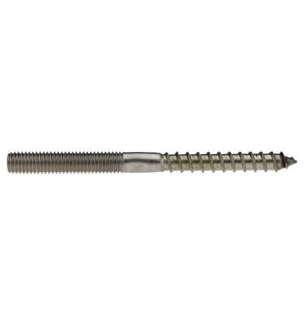 Reidl Stockschrauben 8 x 130 mm A2 blank 100 Stück von Reidl