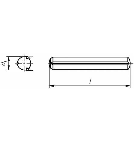 Reidl Zylinderkerbstifte 6 x 65 mm DIN 1473 Stahl blank 100 Stück Reidl Zylinderkerbstifte 6 x 65 mm DIN 1473 Stahl blank 100 Stück von Reidl