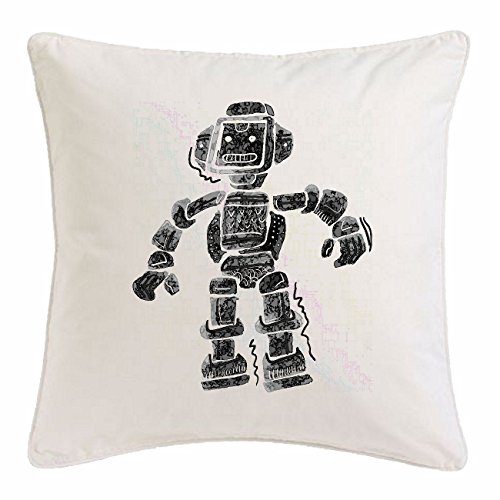 Reifen-Markt Kissenbezug 40x40cm Retro Roboter BIOMECHANIC Robot Robots aus Mikrofaser in Weiß Reifen-Markt Kissenbezug 40x40cm Retro Roboter BIOMECHANIC Robot Robots aus Mikrofaser in Weiß von Reifen-Markt
