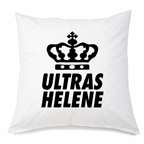 Kissenbezug Helene Ultras aus Microfaser in 40cm x 40cm mit Reißverschluss für jeden Liebhaber/Fan genau das richtige von Reifen-Markt
