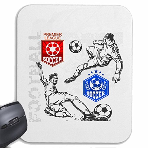 Mousepad "Bodybuilder mit Barbell Bodybuilding Gym Gewicht Training Gym Muskelaufbau Nahrungsergänzungsmittel Gewichtheben Bodybuilder" für Ihren Laptop, Notebook oder PC Internet.. (mit Windows, Linux, etc.) in weiß von Reifen-Markt